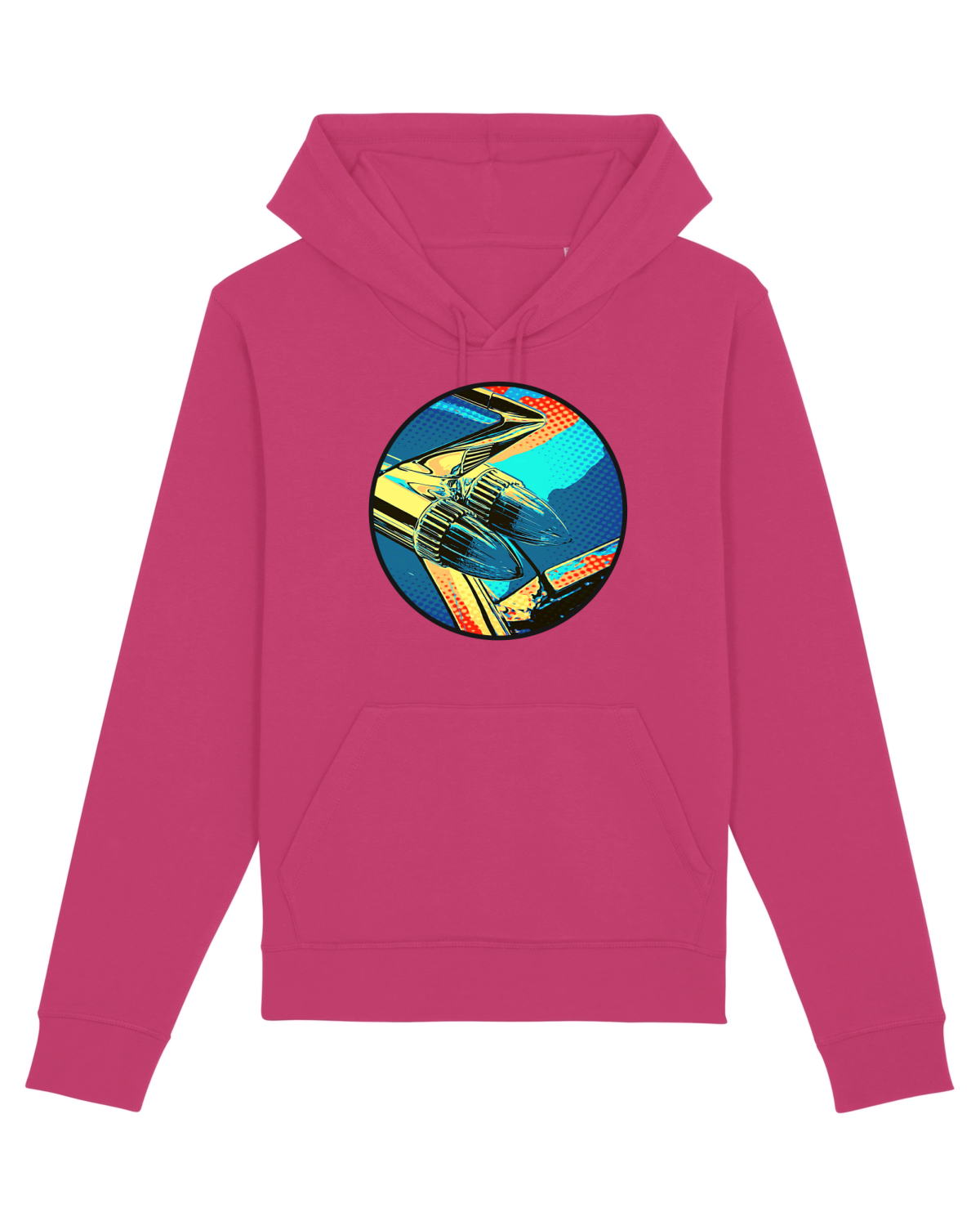 Hanorac Unisex Drummer Raspberry