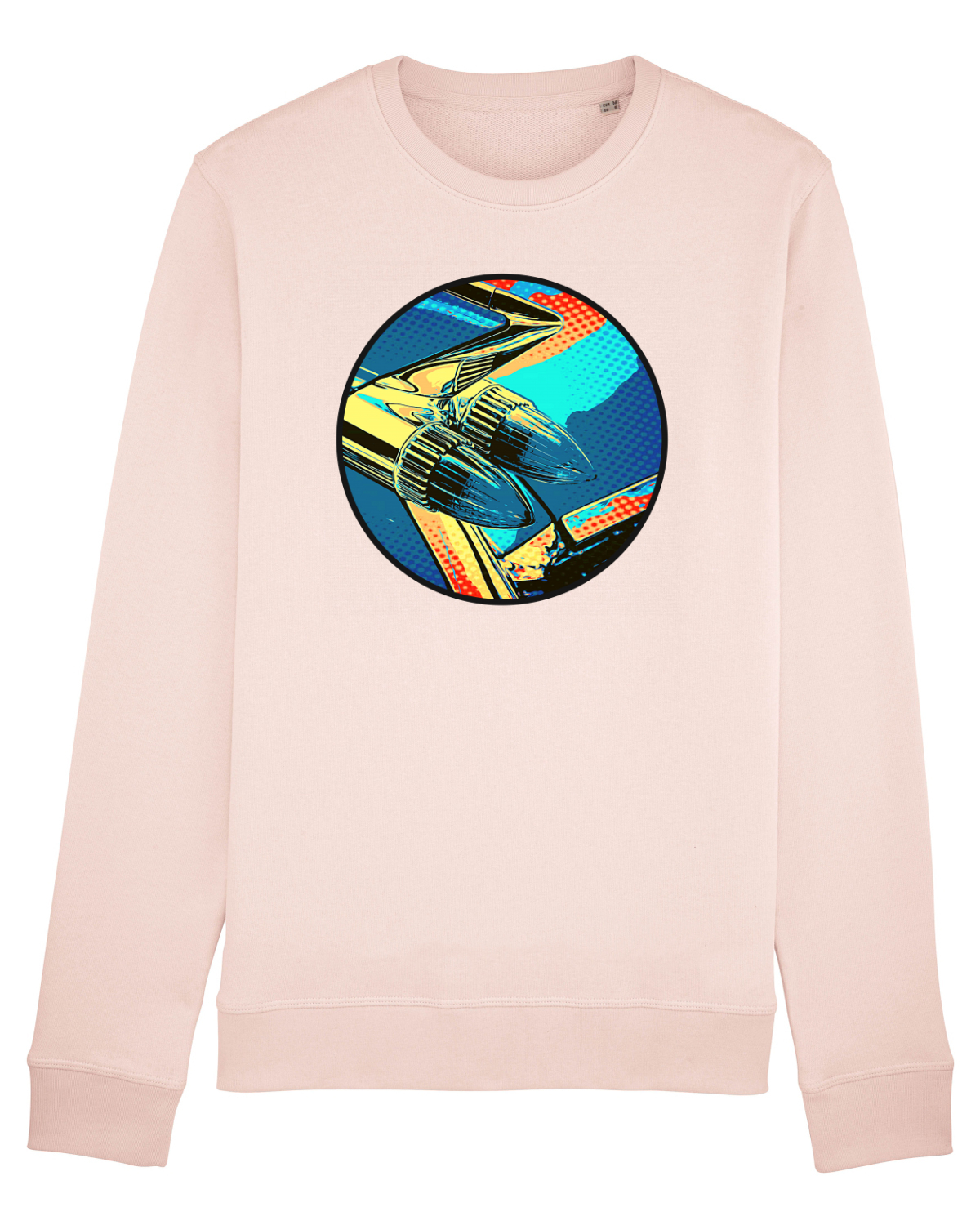 Bluză mânecă lungă Unisex Rise Candy Pink