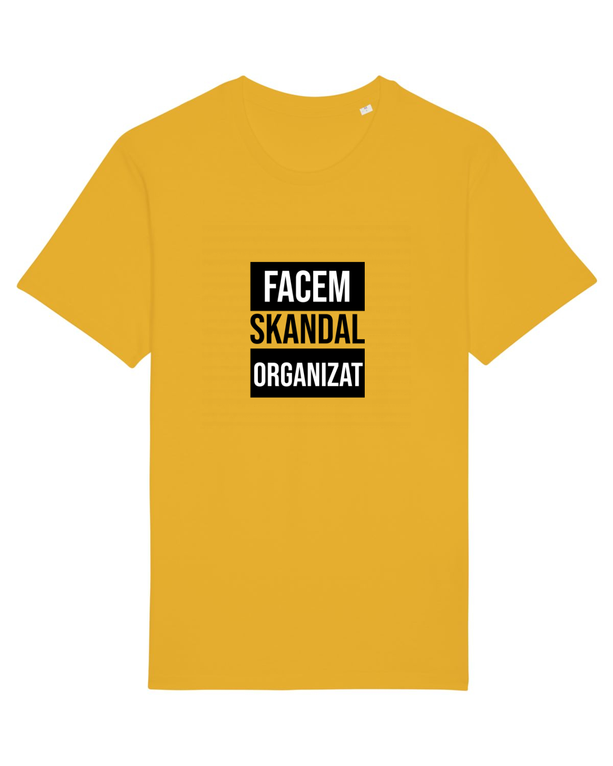 Tricou mânecă scurtă Unisex Rocker Spectra Yellow