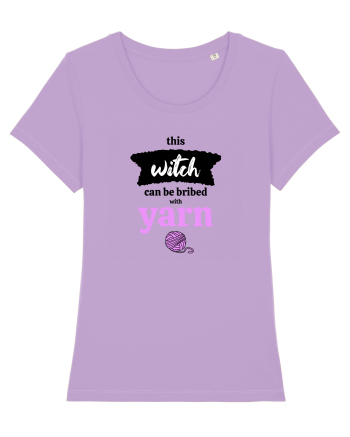 This Witch can be bribed with yarn. (ghem roz) Lavender Dawn