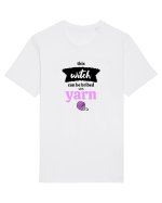 This Witch can be bribed with yarn. (ghem roz) Tricou mânecă scurtă Unisex Rocker