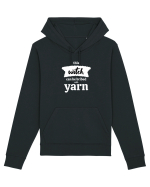 This Witch can be bribed with yarn. (alb) Hanorac Unisex Drummer