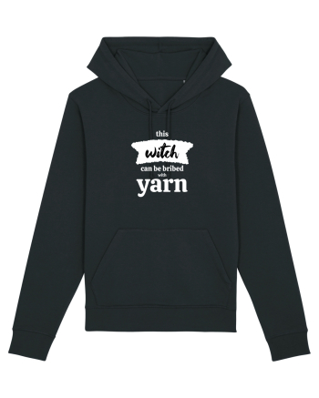 This Witch can be bribed with yarn. (alb) Black