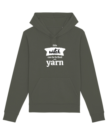 This Witch can be bribed with yarn. (alb) Khaki