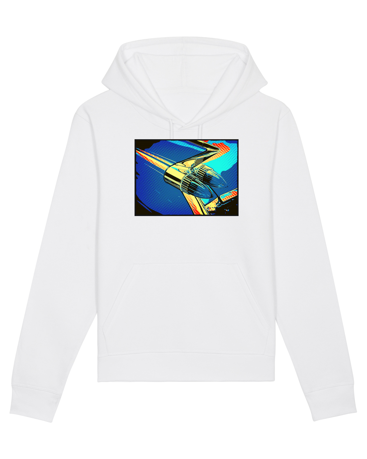 Hanorac Unisex Drummer White