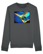 Masina Retro Vintage Bluză mânecă lungă Unisex Rise