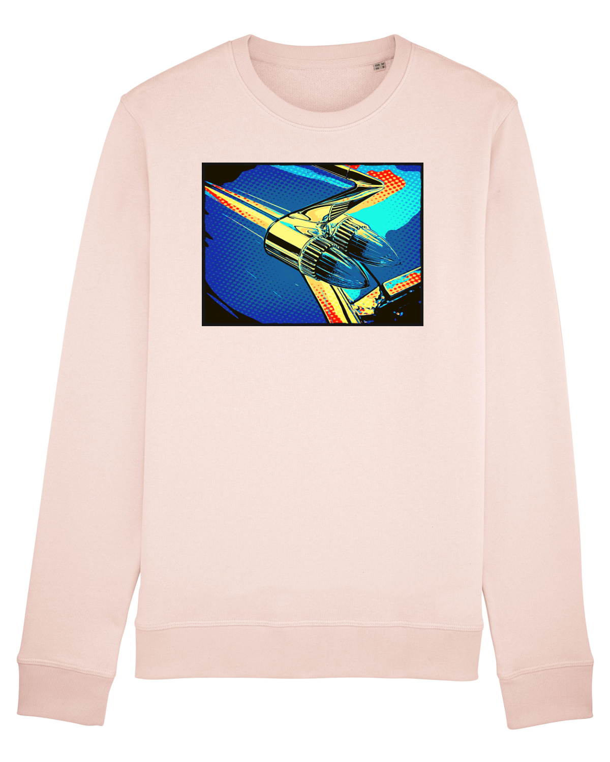 Bluză mânecă lungă Unisex Rise Candy Pink