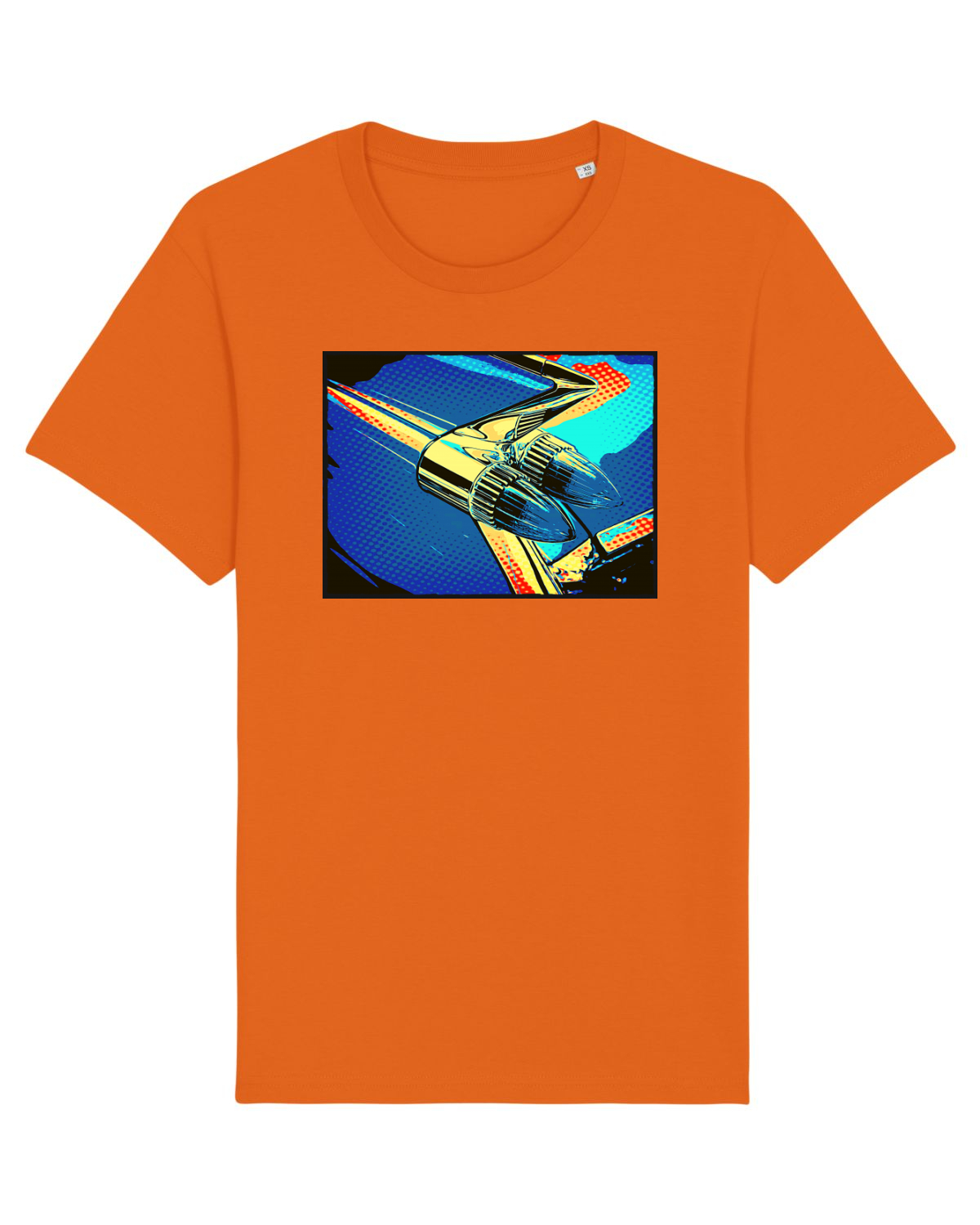 Tricou mânecă scurtă Unisex Rocker Bright Orange