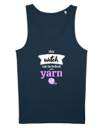 This Witch can be bribed with yarn. (ghem roz si alb) Maiou Bărbat Runs