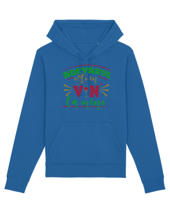 In vino veritas Royal Blue