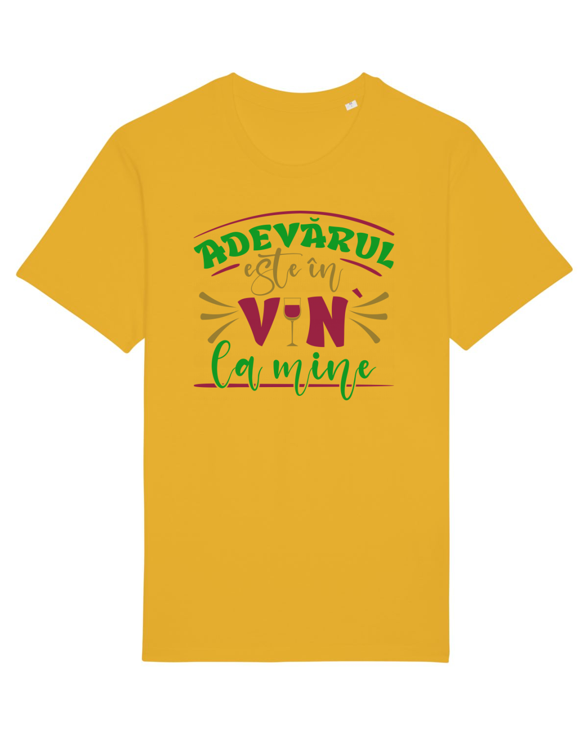 Tricou mânecă scurtă Unisex Rocker Spectra Yellow