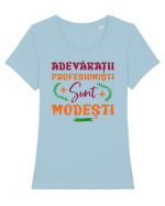 Adevaratii profesionisti Tricou mânecă scurtă guler larg fitted Damă Expresser
