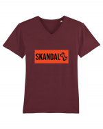 SKANDALOS  Design Tricou mânecă scurtă guler V Bărbat Presenter