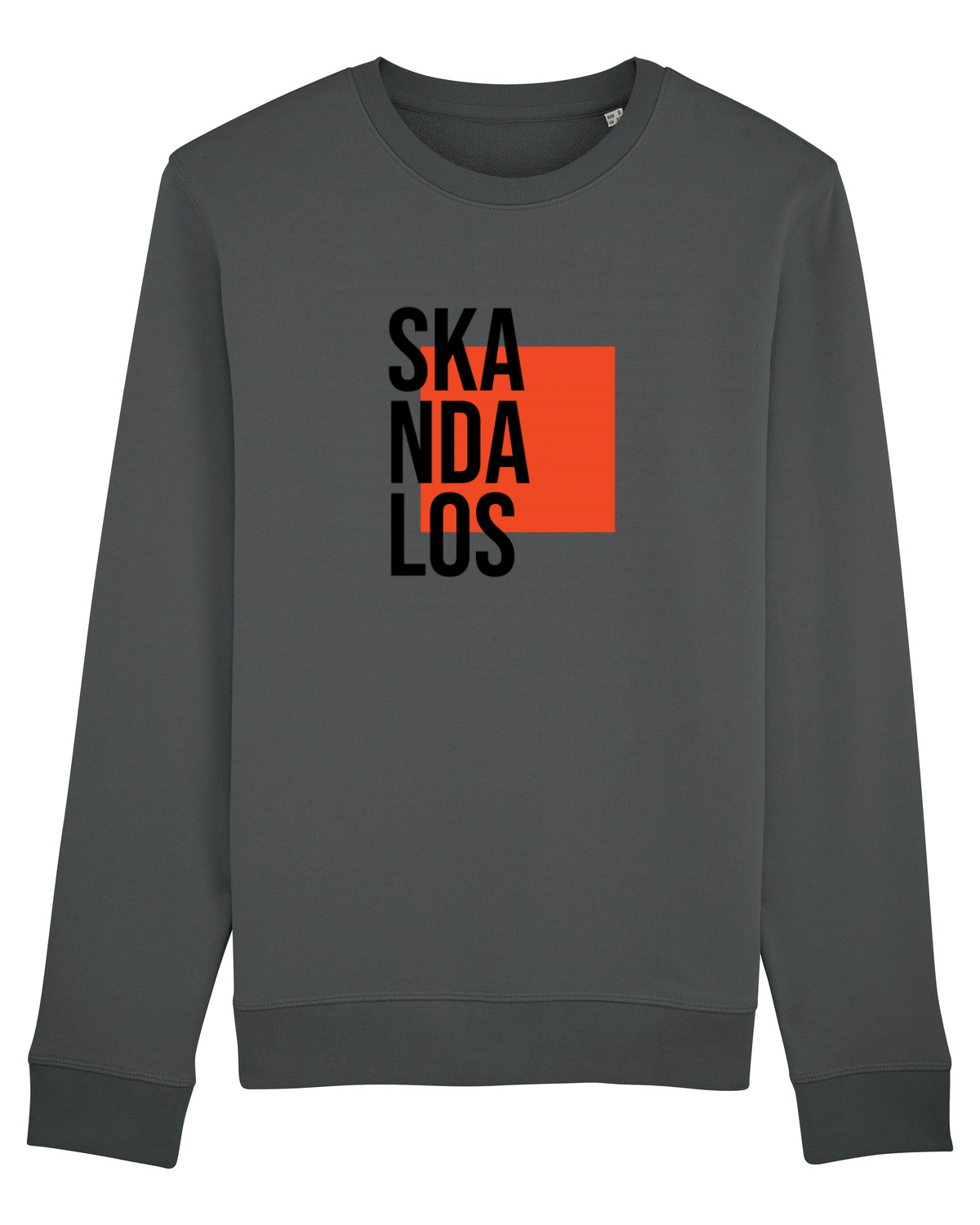 Bluză mânecă lungă Unisex Rise Anthracite