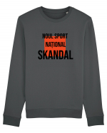 SKANDAL - Noul sport national! Bluză mânecă lungă Unisex Rise