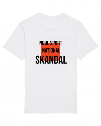 SKANDAL - Noul sport national! Tricou mânecă scurtă Unisex Rocker