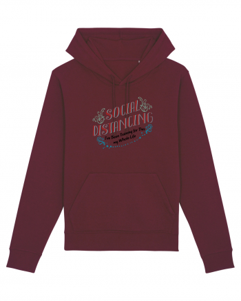 Social Distancing Training Burgundy