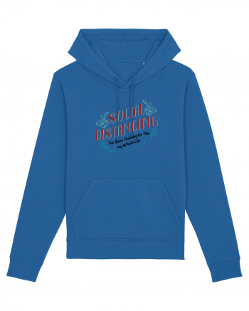 Social Distancing Training Royal Blue