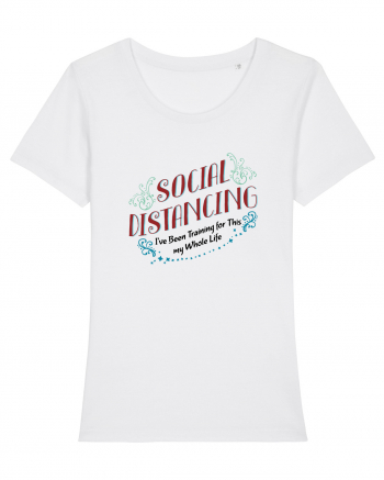 Social Distancing Training White