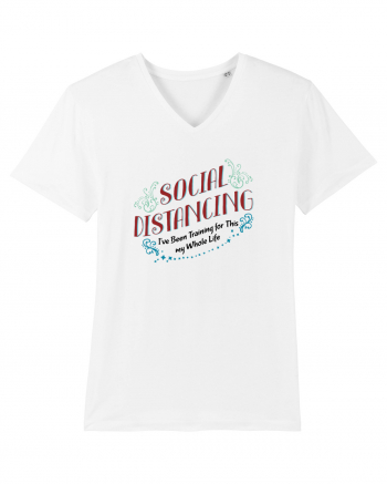 Social Distancing Training White