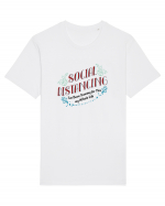 Social Distancing Training Tricou mânecă scurtă Unisex Rocker