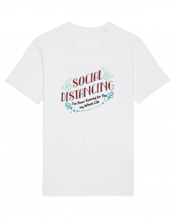 Social Distancing Training White