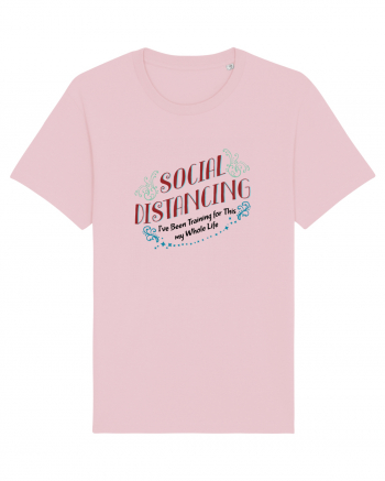 Social Distancing Training Cotton Pink