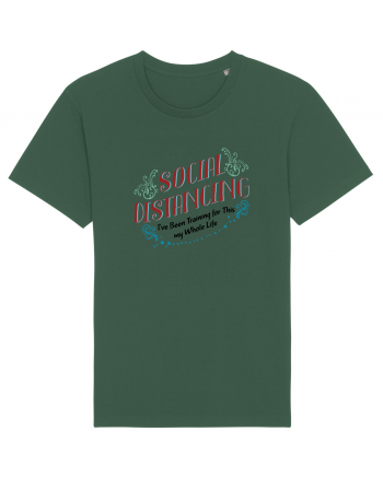 Social Distancing Training Bottle Green