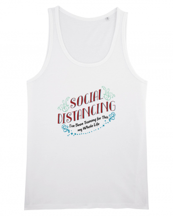 Social Distancing Training White