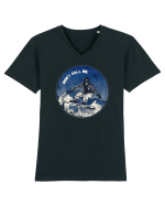 snowboarding Tricou mânecă scurtă guler V Bărbat Presenter
