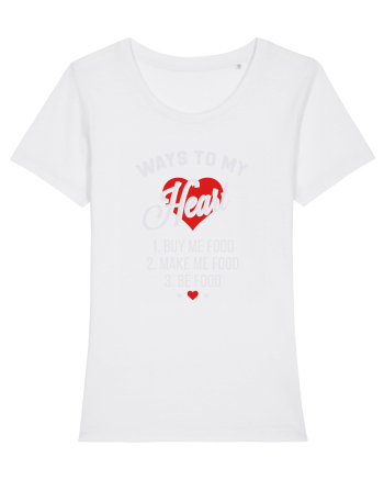 Ways to my heart White