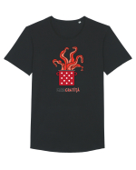 caraCRATIȚĂ Tricou mânecă scurtă guler larg Bărbat Skater