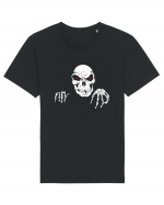 Death Skull Stay Focus Tricou mânecă scurtă Unisex Rocker