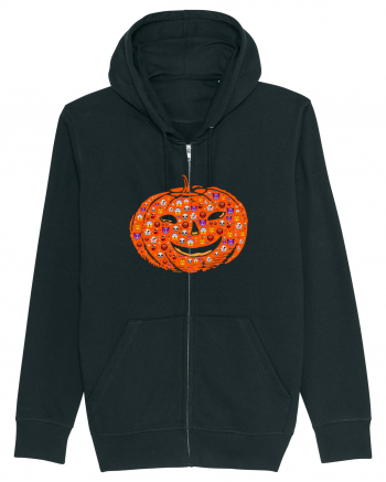 Emoji Pumpkin Jack O Lantern Black