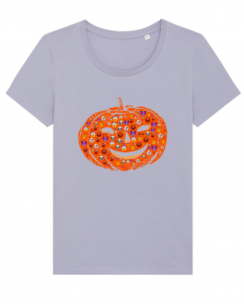 Emoji Pumpkin Jack O Lantern Lavender