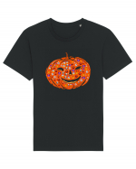 Emoji Pumpkin Jack O Lantern Tricou mânecă scurtă Unisex Rocker