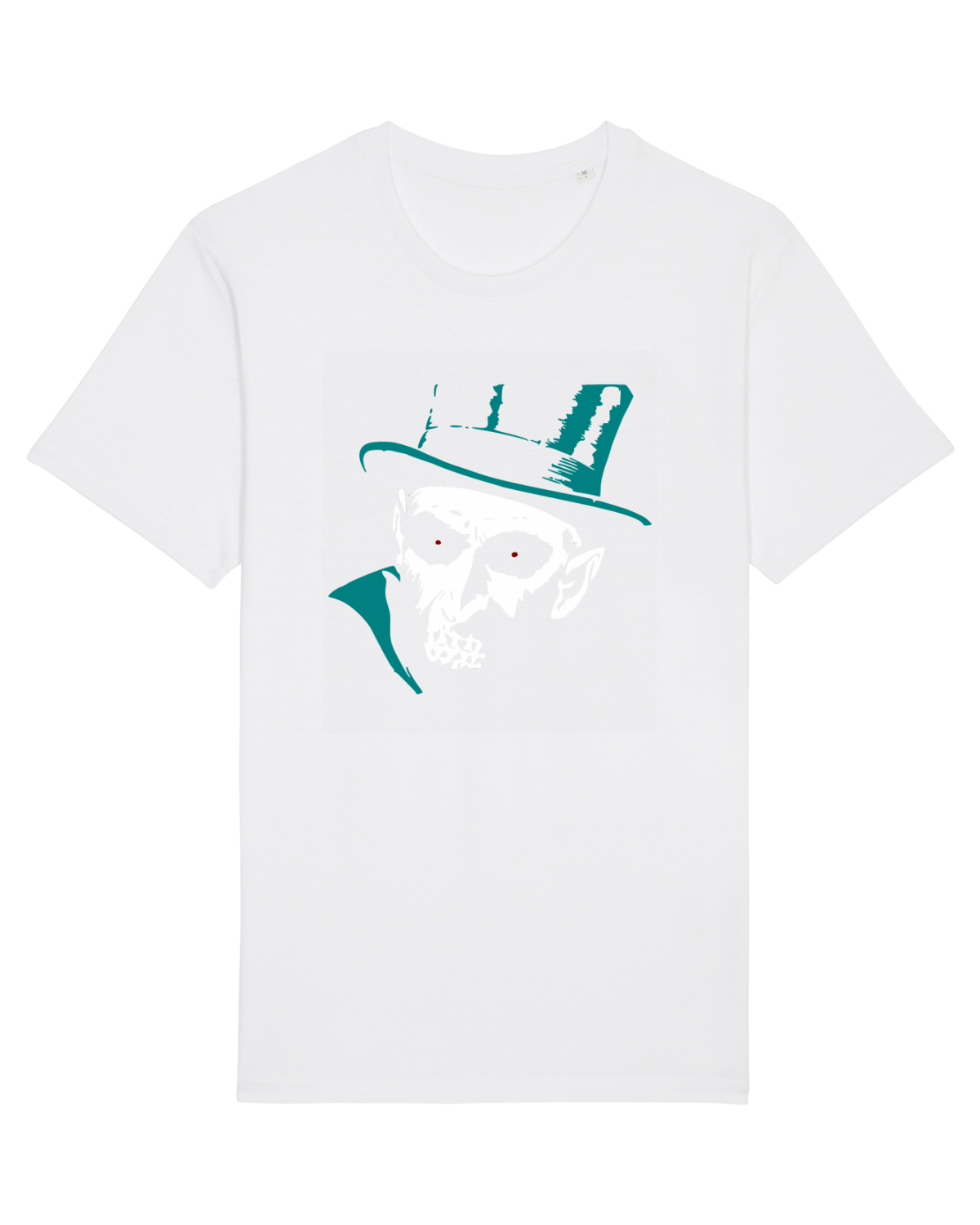 Tricou mânecă scurtă Unisex Rocker White