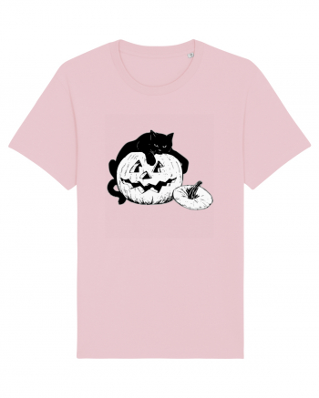 Halloween Best Creepy Friends Cotton Pink