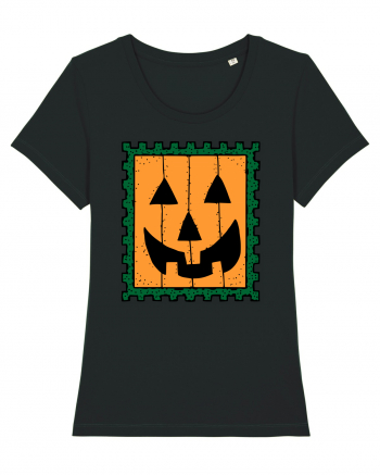 Halloween Stamp Face Black