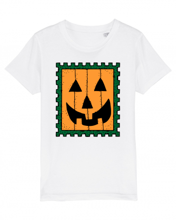 Halloween Stamp Face White