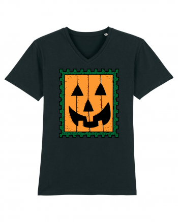 Halloween Stamp Face Black