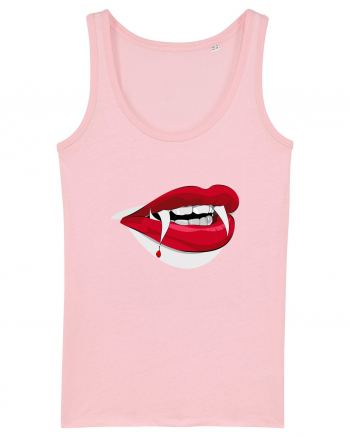 Hot Lips Of Halloween Cotton Pink