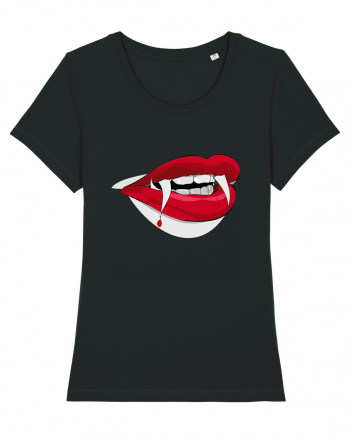 Hot Lips Of Halloween Black