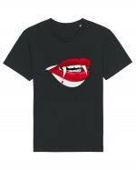 Hot Lips Of Halloween Tricou mânecă scurtă Unisex Rocker