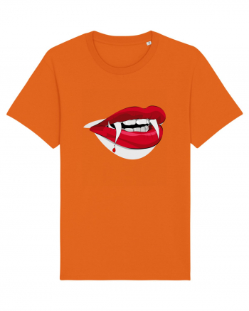 Hot Lips Of Halloween Bright Orange