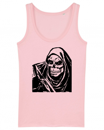 Scary Death Face Cotton Pink