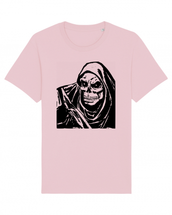 Scary Death Face Cotton Pink