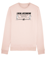 Social Distancing Wiener Bluză mânecă lungă Unisex Rise