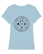 LIFTING Tricou mânecă scurtă guler larg fitted Damă Expresser