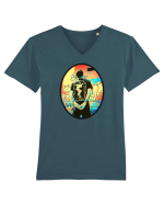 Hood Boy Tricou mânecă scurtă guler V Bărbat Presenter